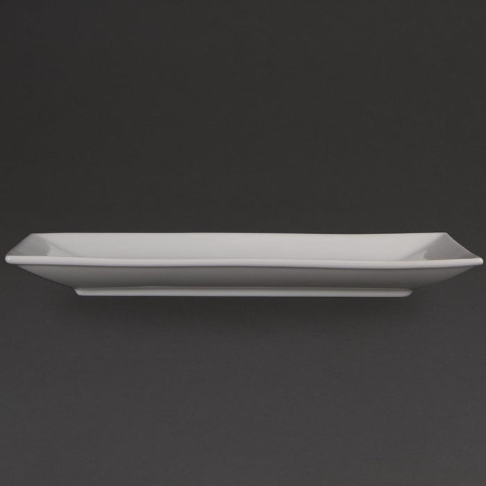 Olympia Whiteware rechthoekige serveerschalen 31x18cm (2 stuks)