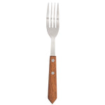 Olympia steakvork met houten heft (12 stuks)
