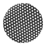 Bolero Parijse Stijl PE Rieten Barkrukken Zwarte Stip Mix (2 stuks)