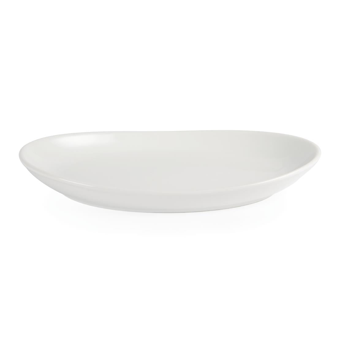 Olympia Whiteware diepe ovale borden 304 mm (pak van 4)