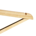 Bolero Natuurlijke Houten Hangers (Pak Van 10)