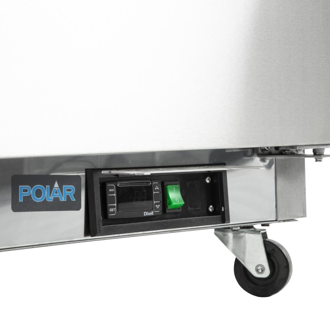 Polar U-serie 2-deurs gekoelde saladette 527L