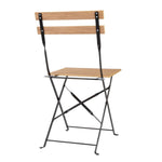 Bolero Perth Pavement Style Klapstoelen Met Houteffect (Pak Van 2)