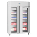 Polar U-Series Energiezuinig Reeks Dubbeldeurs Staand Vriesvak