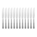 Olympia Kings tafelmessen met massief heft 24,2cm (12 stuks)