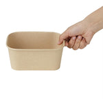 Fiesta Recycleerbare Vierkante Containerbodems 1400ml (Pakket Van 300)