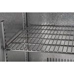 Polar G-serie 2-deurs barkoeling met schuifdeuren zwart 208L