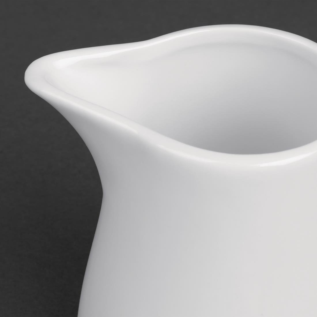 Olympia Whiteware melkkannetjes met handvat 21,2cl (6 stuks)