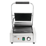 Nisbets Essentials contactgrill groef/glad 36 x 31cm 1800W