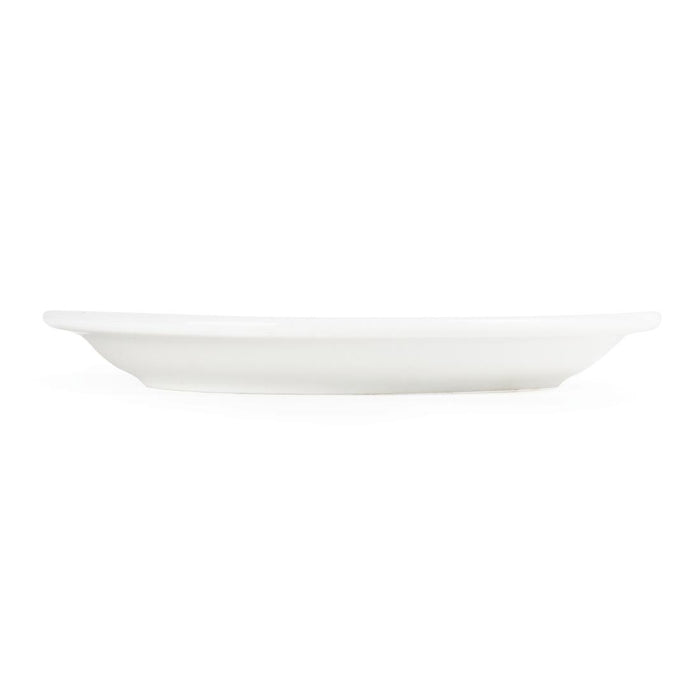 Olympia Whiteware borden met smalle rand 15cm (12 stuks)