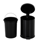 Pedaalemmer RVS zwart 20L