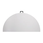 Bolero ronde klaptafel wit 153cm