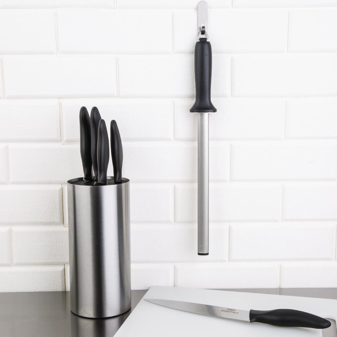 Vogue diamanten messenslijpstaal 25,5 cm