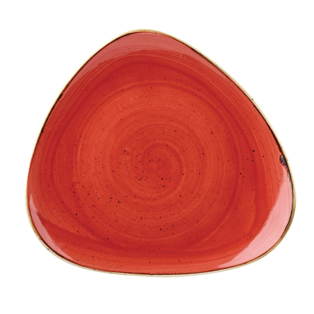 Churchill Stonecast Berry Red Lotus Bord (pak van 12)