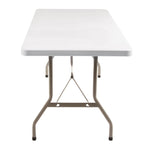 Bolero rechthoekige klaptafel wit 152cm