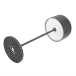 Olympia Siena Tafellamp Ronde Koepel Grijs 300mm