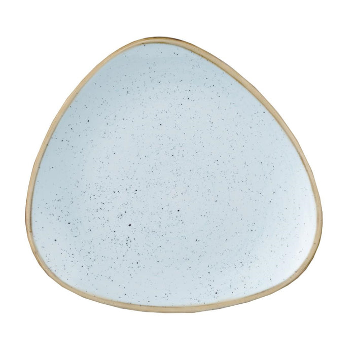 Churchill Stonecast Duck Egg Lotus Bord (pak van 6)
