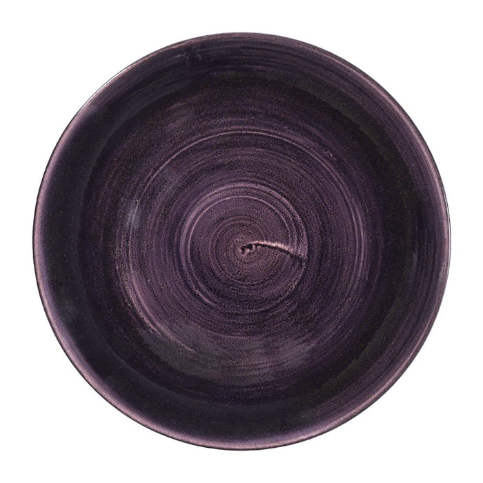 Churchill Stonecast Patina Cobalt Deep Purple Evolve Coupe Bord 28.6cm (pak van 12)