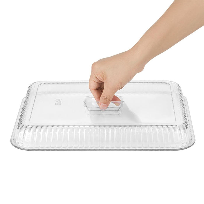 Olympia Kristallon Verhoogd Deksel voor Grote Saladeschaal