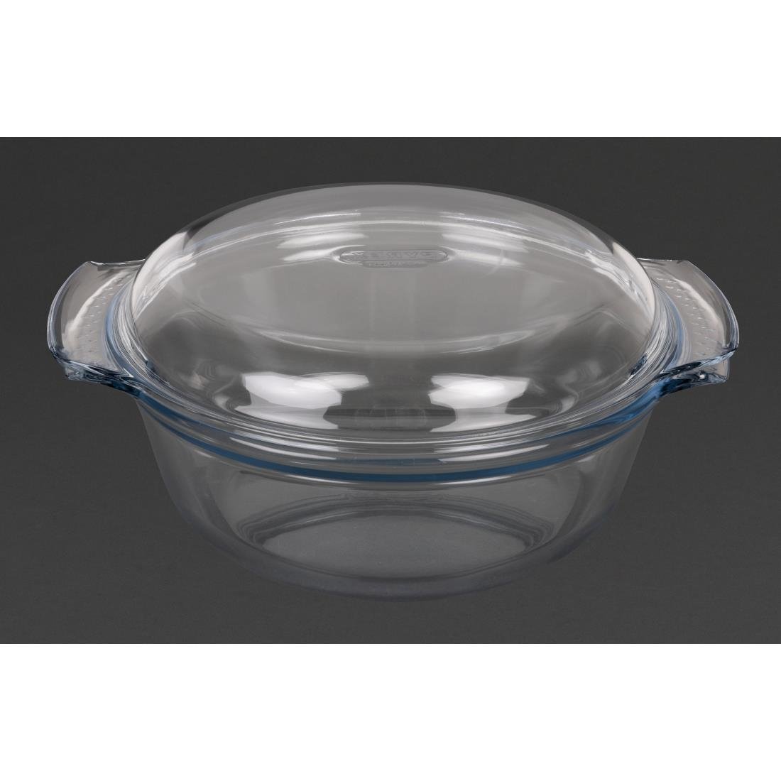 Pyrex ronde glazen casserole 3,75L