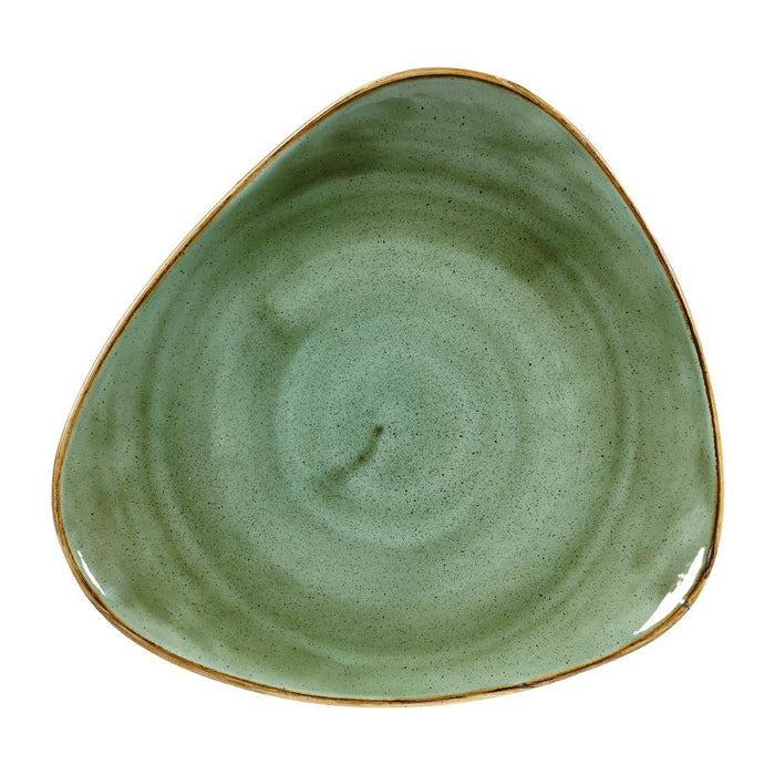 Churchill Stonecast Samphire Green Lotus Bord 30.5cm (pak van 6)