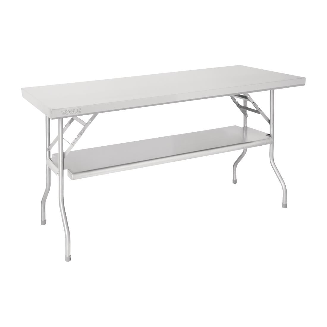 Vogue bodemschap voor RVS werktafel 1220x610x780mm