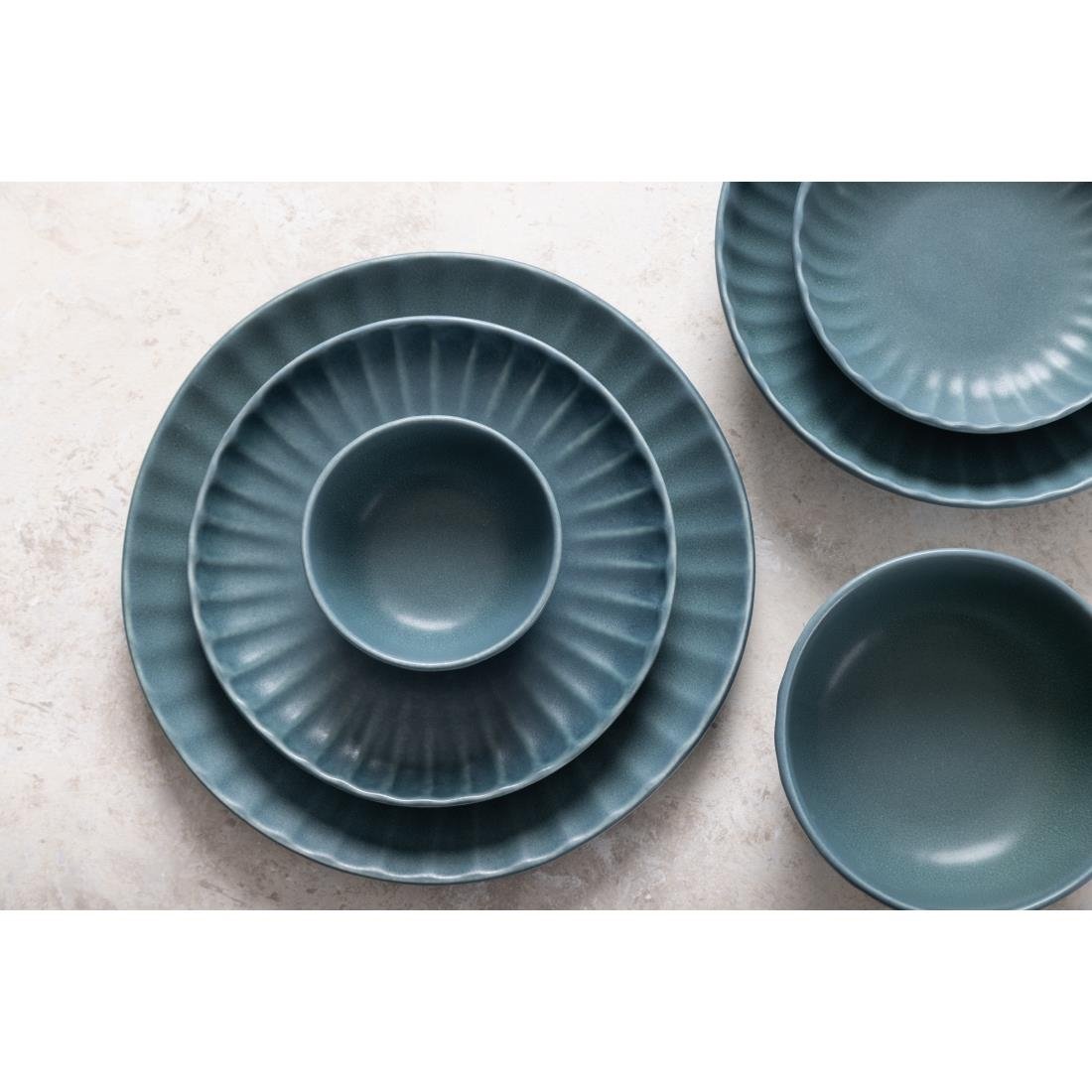 Olympia Corallite Diepe Schalen Groen 105mm (Pak Van 12)