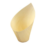 Sier Disposables Beker hout "schuin" 11cl. (FSC®) ø36 x h110/50mm (doos 40)