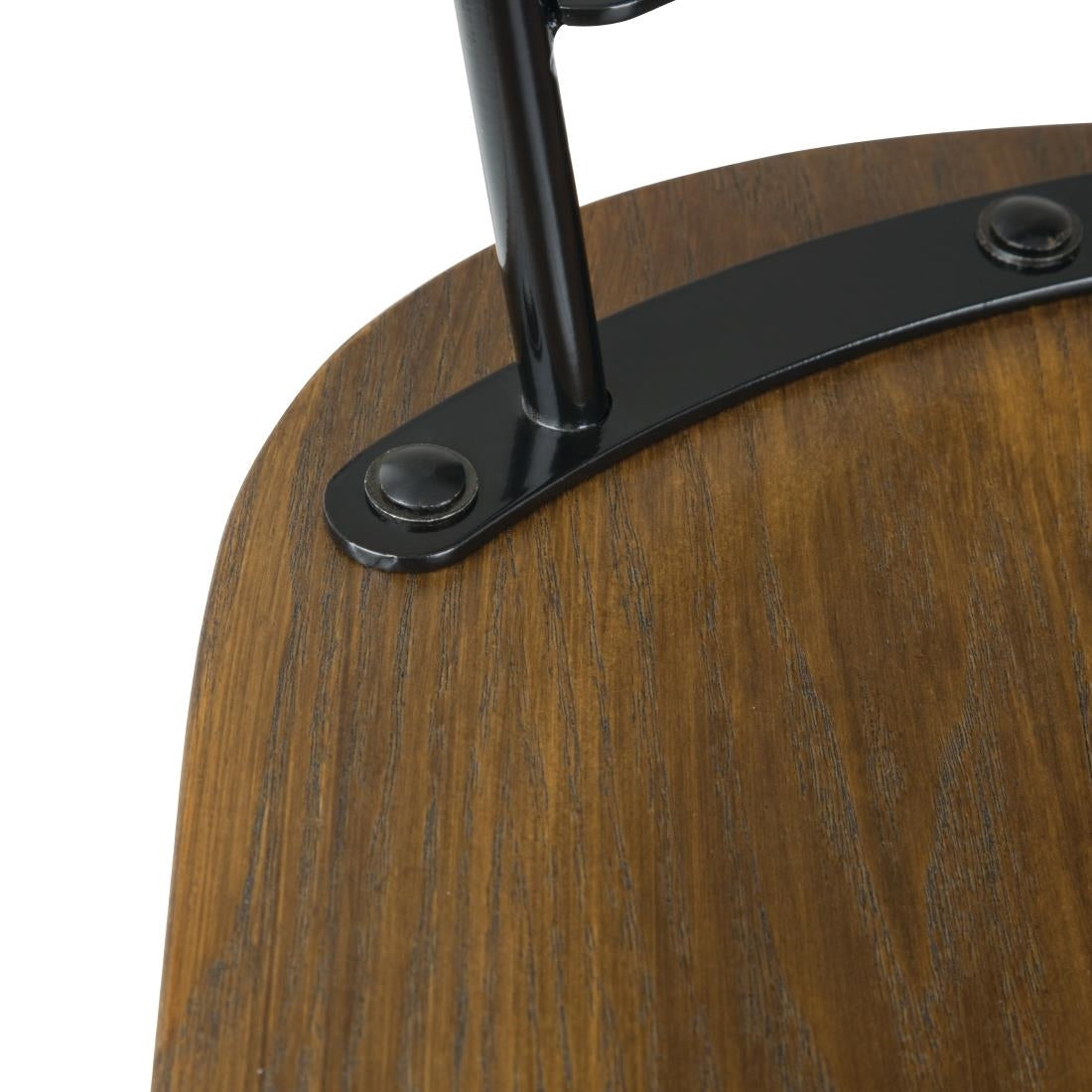 Bolero Scandi Bijzetstoelen Zwart (Pak Van 2)