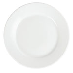 Olympia Whiteware borden met brede rand 25cm (12 stuks)
