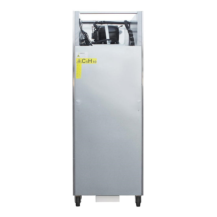Polar g-serie staande koelkast met dubbele deuren 600ltr