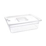 Vogue polycarbonaat 1/2 gastronorm container 100mm transparant