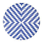 Bolero Parijse Stijl PE Rattan Barkrukken Blauw (2 Pack)