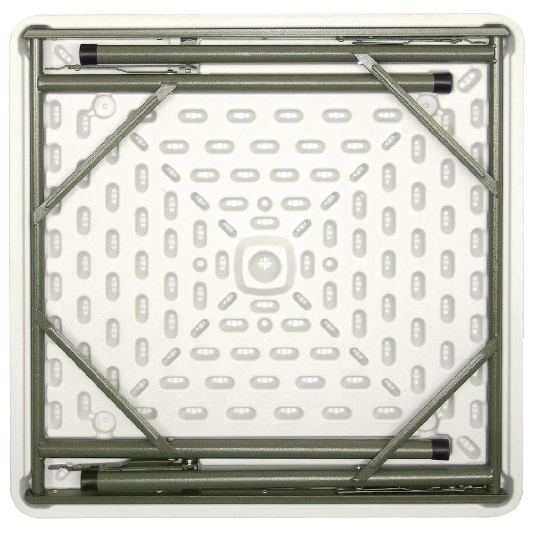 Bolero vierkante HDPE klaptafel 86cm
