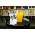 Cambro Camtread rond antislip glasvezel dienblad zwart 28cm