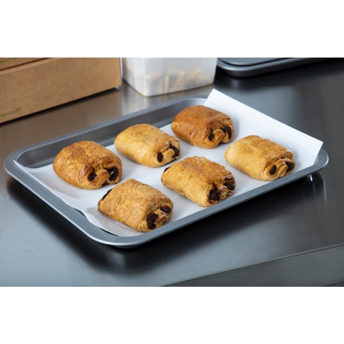 Fiesta Composteerbare Burger Wraps Wit 250x300mm (200 stuks)