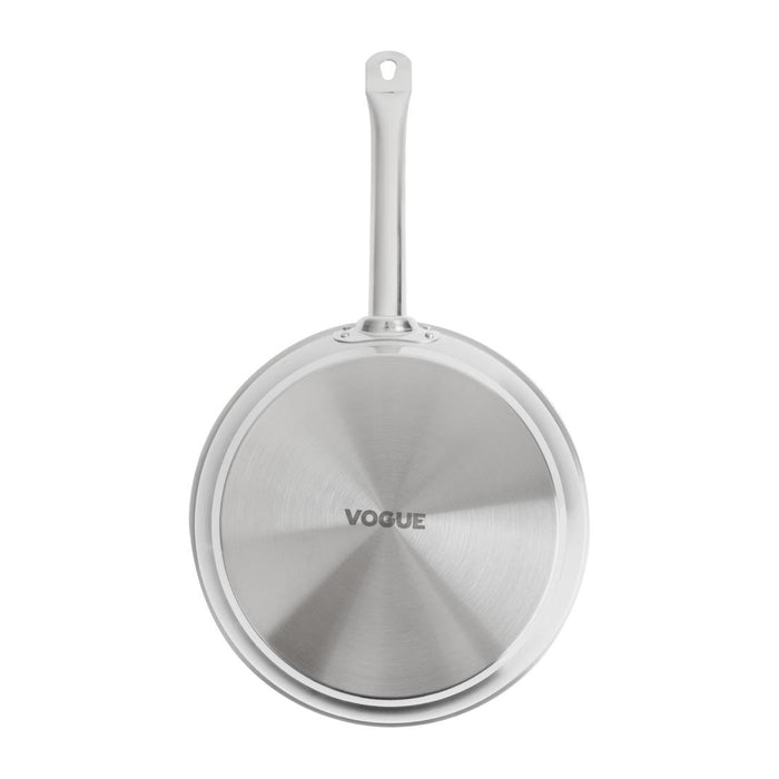 Vogue Platinum Plus Teflon anti-aanbak RVS koekenpan 24cm