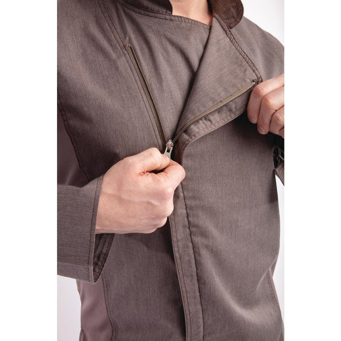 Koksbuis Unisex Grijs Met Rits XL