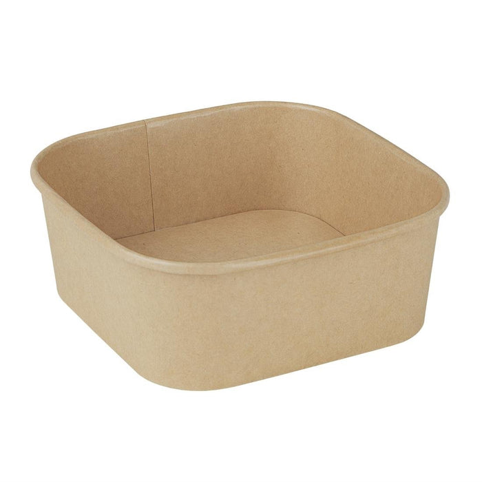 Fiesta Recycleerbare Vierkante Container Basissen 1200ml (Verpakking Van 300)