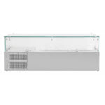 Polar G-serie opzetkoelvitrine 3x GN 1/3 en 1x GN 1/2