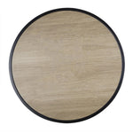 Bolero Marston Ronde Buitentafel Zwart 700mm
