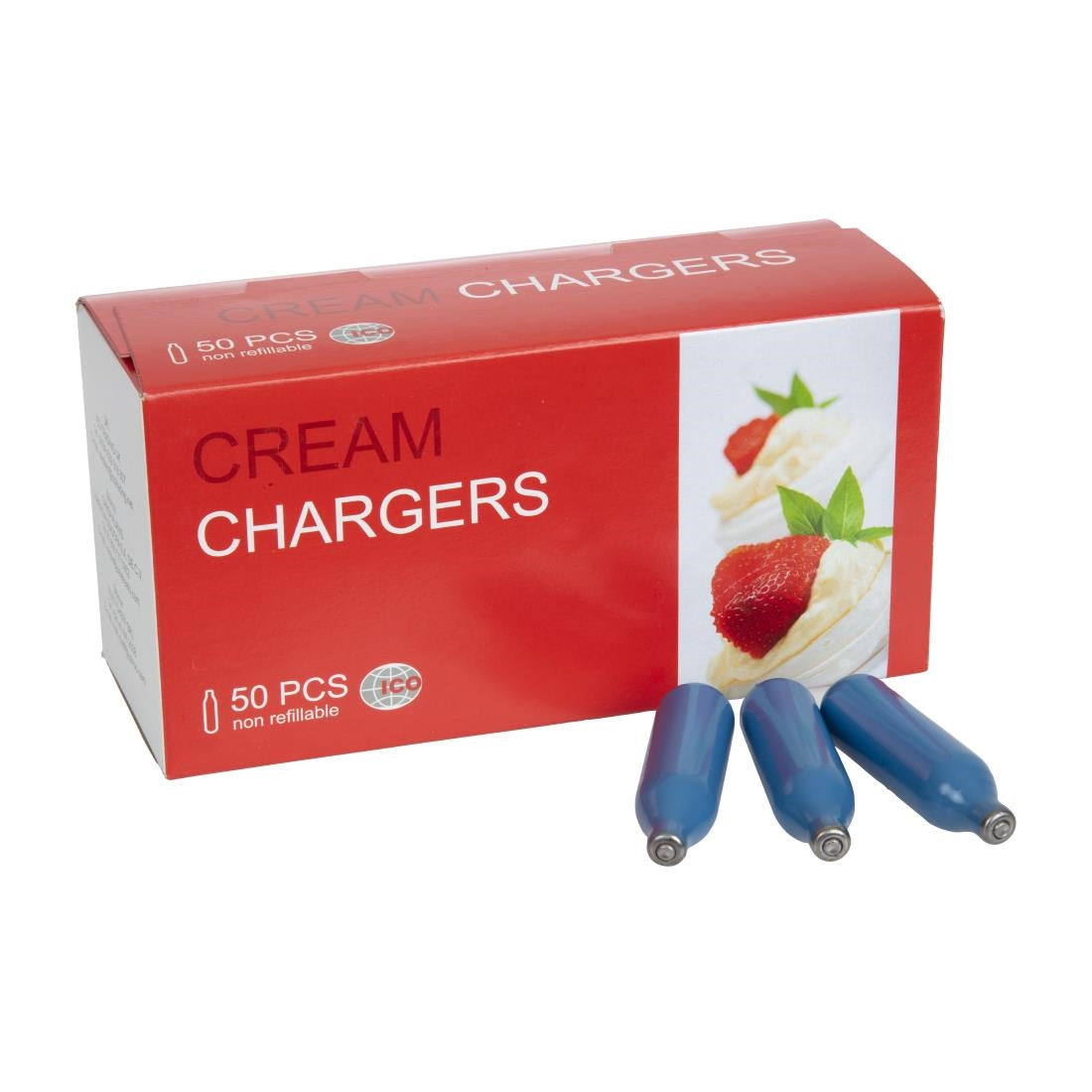 Vogue slagroompatronen grootverpakking (100 stuks)