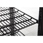 Polar C-Serie Energiezuinige Koelkast met Gebogen Deur Zwart 235Ltr