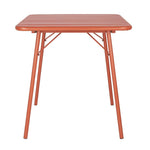 Bolero Terracotta vierkante stalen lattentafel - 700 mm