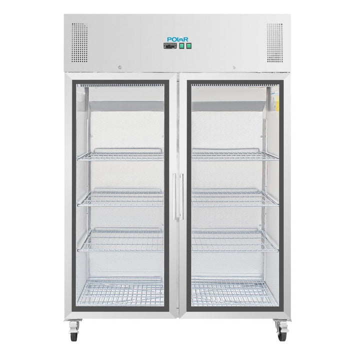 Polar G-serie Gastro 2-deurs display koeling 1200L