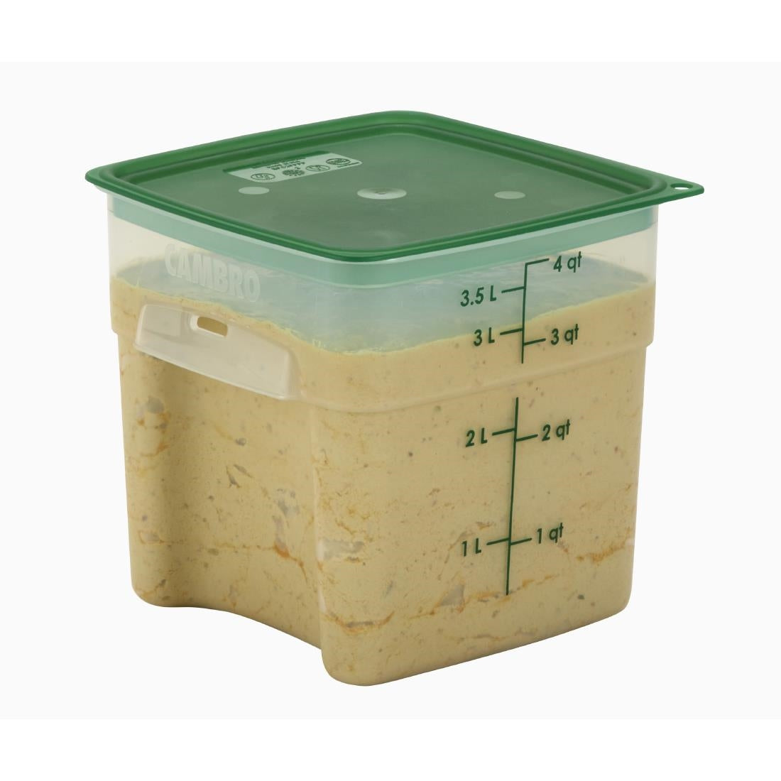 Cambro FreshPro groen deksel 190 x 190 mm