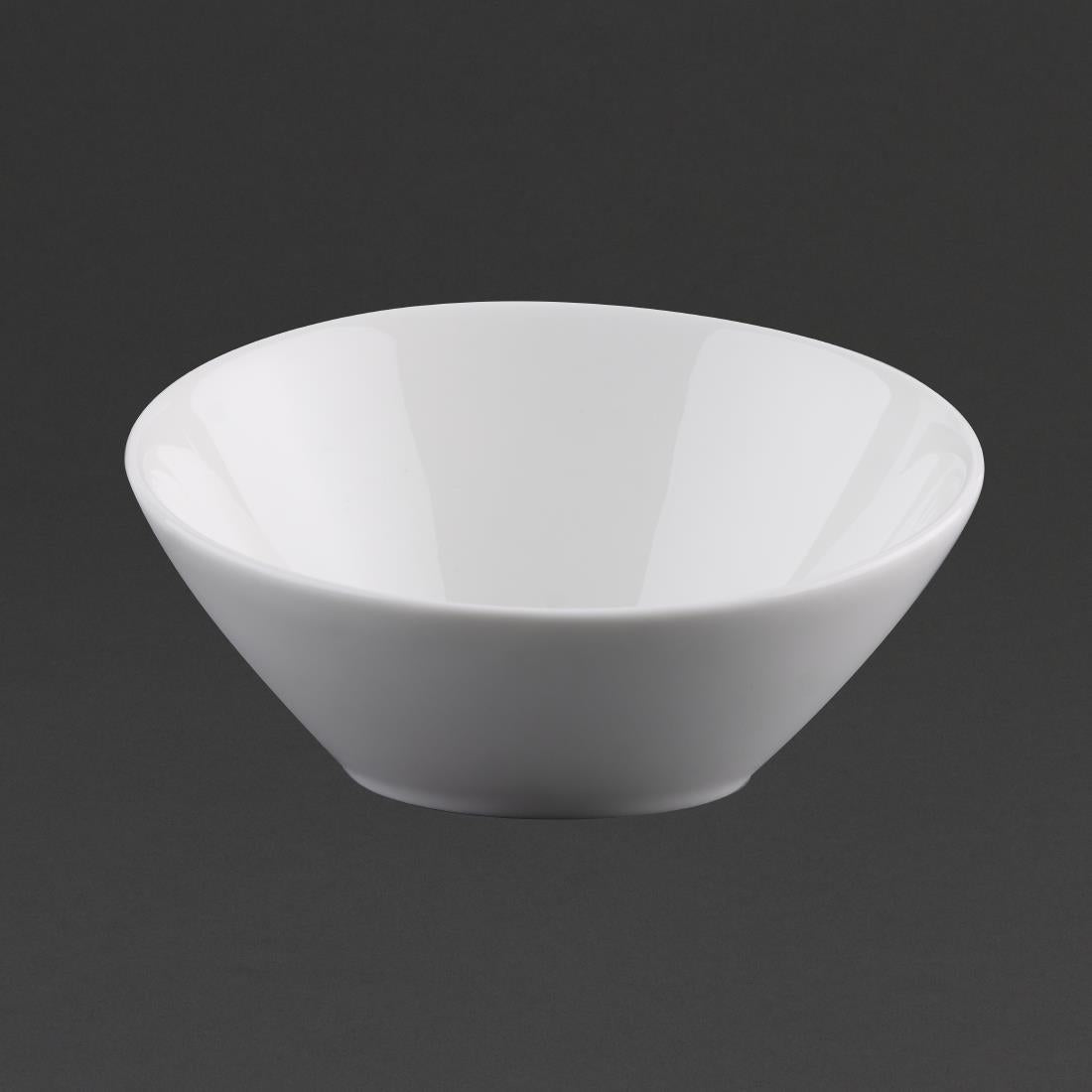 Olympia Lumina hellende ovale schalen 14,8cm (6 stuks)