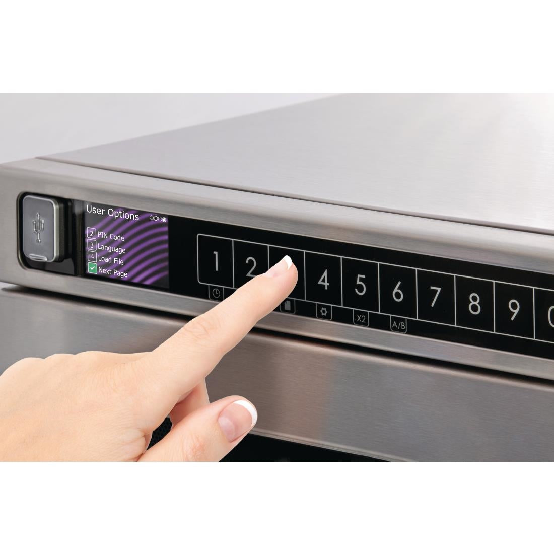 Menumaster Heavy Duty Programmeerbare Magnetron 17Ltr 2100W Dec21E2