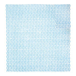 Jantex non-woven schoonmaakdoekjes 25 x 33cm blauw (100 stuks)