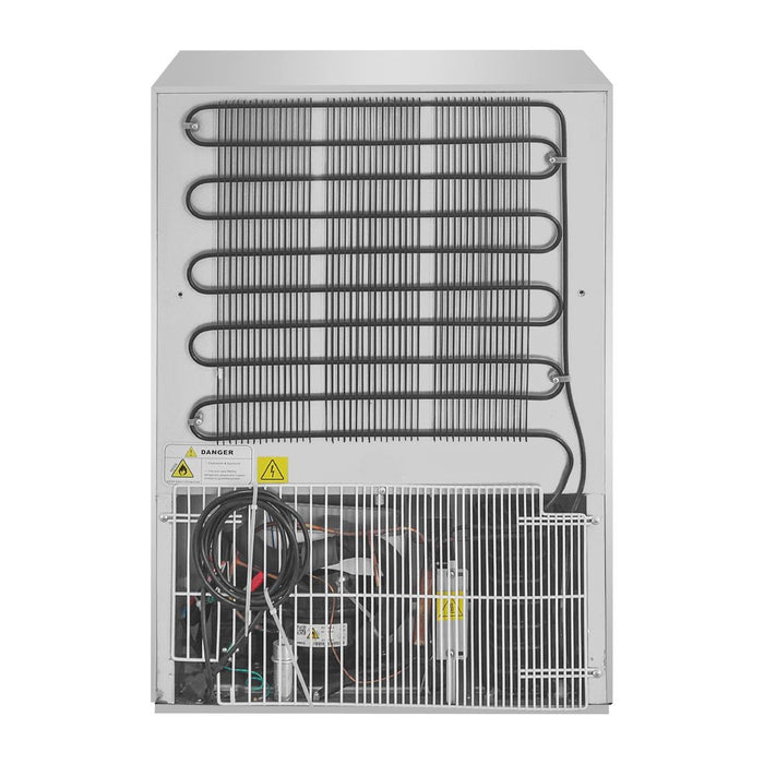 Polar C-Series lage Koelkast Roestvrij Staal 150Ltr